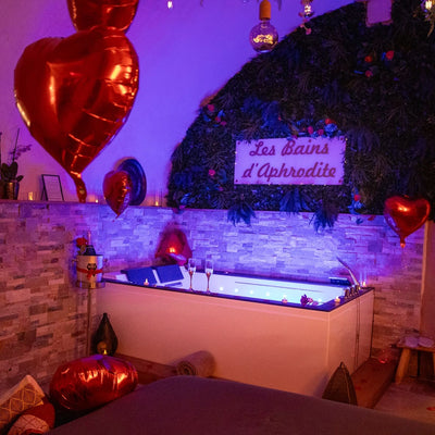 Les Bains d'Aphrodite - Love’nSpa - weekend en amoureux, love rooms avec spa ou jacuzzi privatif