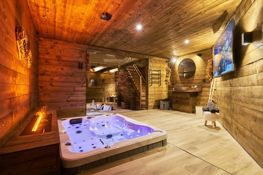 les Cottages du Parc - Le Cottage Courchevel - Love’nSpa - weekend en amoureux, love rooms avec spa ou jacuzzi privatif