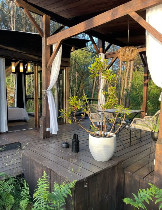 Les Landines - L'O2 de verre et de bois et son spa - Love’nSpa - weekend en amoureux, love rooms avec spa ou jacuzzi privatif