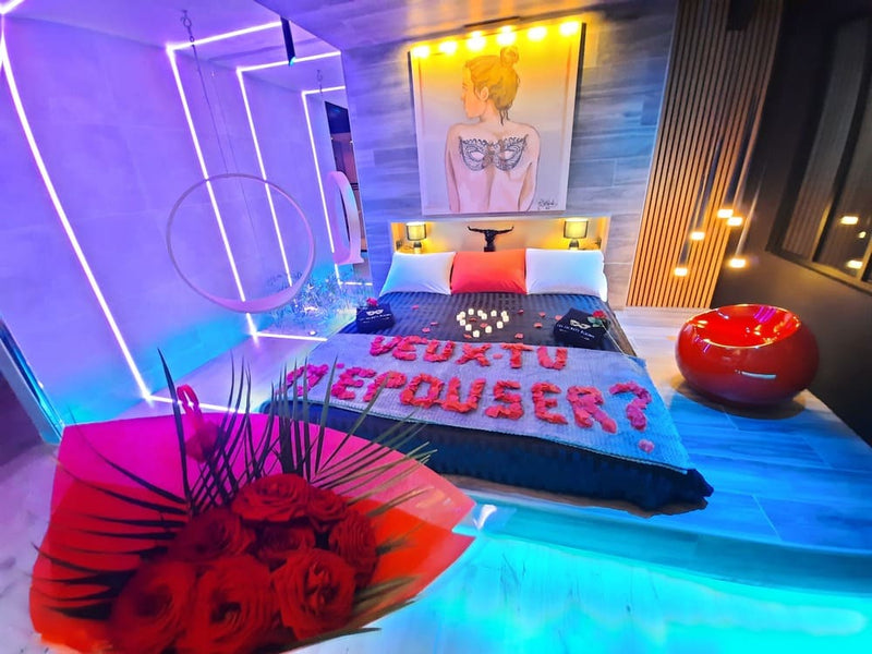 Les Secrets Rooms Bonneval - Love’nSpa - weekend en amoureux, love rooms avec spa ou jacuzzi privatif
