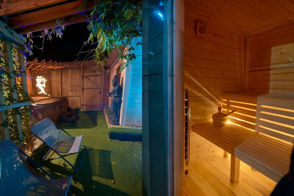 Les Suites du Bouddha Bleu - La Suite Samadhi - Love’nSpa - weekend en amoureux, love rooms avec spa ou jacuzzi privatif14 de Les Suites du Bouddha Bleu - La Suite Samadhi
