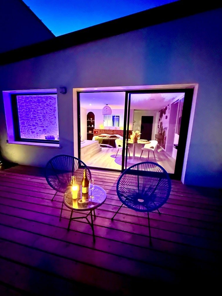 Les Suites du Payré - Suite Romance - Love’nSpa - weekend en amoureux, love rooms avec spa ou jacuzzi privatif