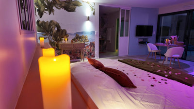 Les Suites du Payré - Suite Romance - Love’nSpa - weekend en amoureux, love rooms avec spa ou jacuzzi privatif