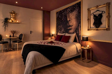 L'Essentiel Gîte de Charme 5 Etoiles - La suite REVELATION - Love’nSpa - weekend en amoureux, love rooms avec spa ou jacuzzi privatif