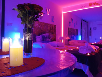 L'Etincelle - Love’nSpa - weekend en amoureux, love rooms avec spa ou jacuzzi privatif