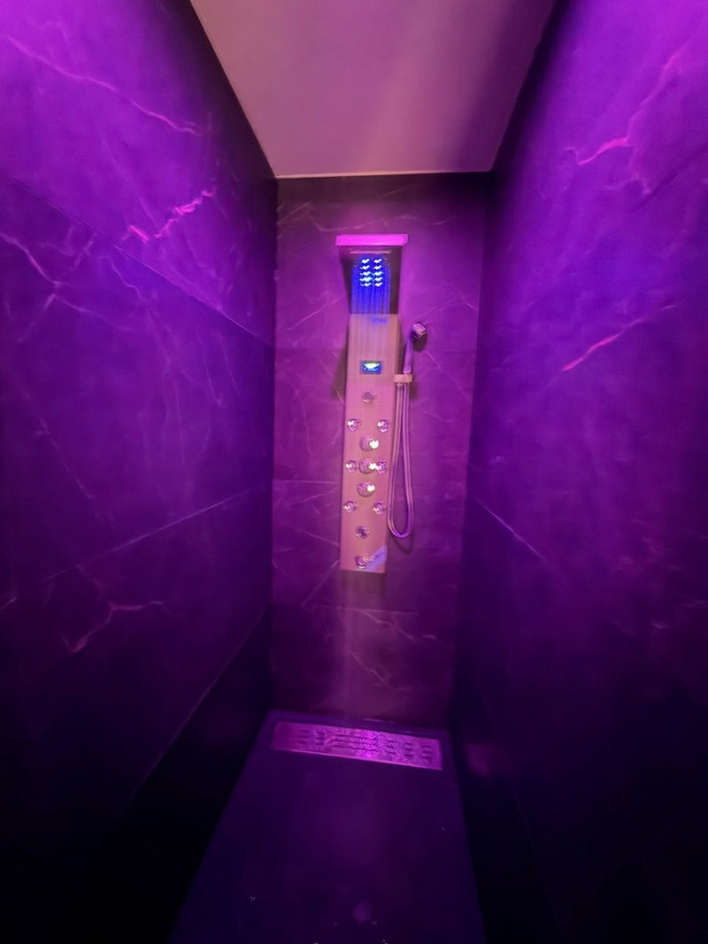 L'Evasion - Love’nSpa - weekend en amoureux, love rooms avec spa ou jacuzzi privatif4 de L’Evasion : Love Room avec balnéo privative et douche cascade
