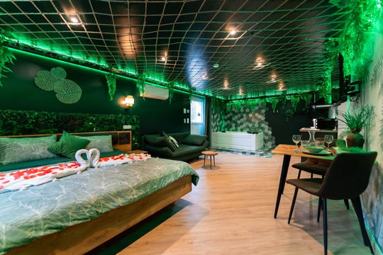 L'oasis tropicale - Love’nSpa - weekend en amoureux, love rooms avec spa ou jacuzzi privatif