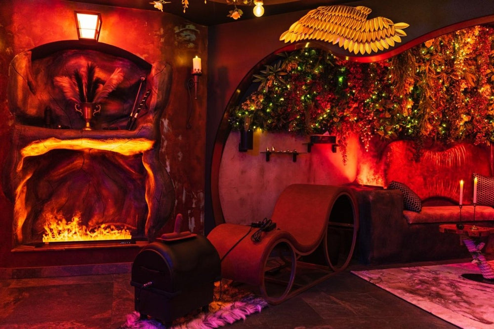 Love And Sex Room - La Romaine - Love’nSpa - weekend en amoureux, love rooms avec spa ou jacuzzi privatif7 de Love And Sex Room - La Romaine
