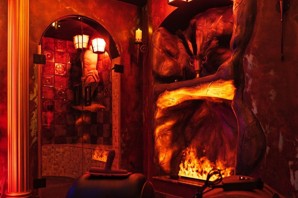 Love And Sex Room - La Romaine - Love’nSpa - weekend en amoureux, love rooms avec spa ou jacuzzi privatif12 de Love And Sex Room - La Romaine
