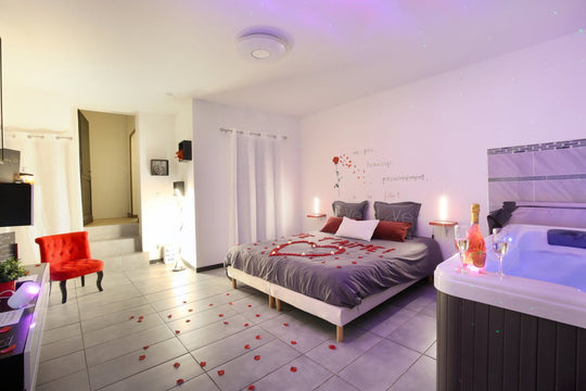 Love night - Love’nSpa - weekend en amoureux, love rooms avec spa ou jacuzzi privatif