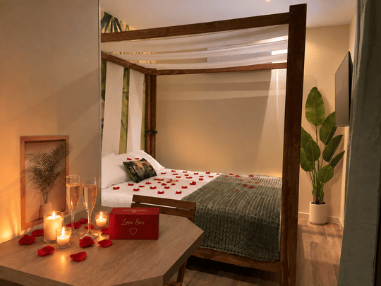 Love roBambou – Escapade romantique avec lit à baldaquin & Love Boxom Bambou à Angoulême — photo 6