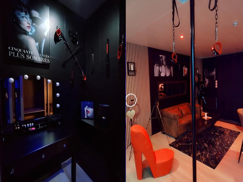 Love - Room, Gîte 4 étoiles, 50 Nuances Romantiques - Love’nSpa - weekend en amoureux, love rooms avec spa ou jacuzzi privatif2 de Love-Room, Gîte 4 étoiles, 50 Nuances Romantiques
