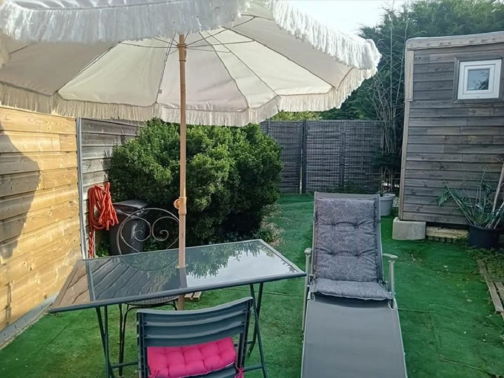 Extérieur privé5 de Hébergement Cocooning avec Spa Le Refuge Zen
