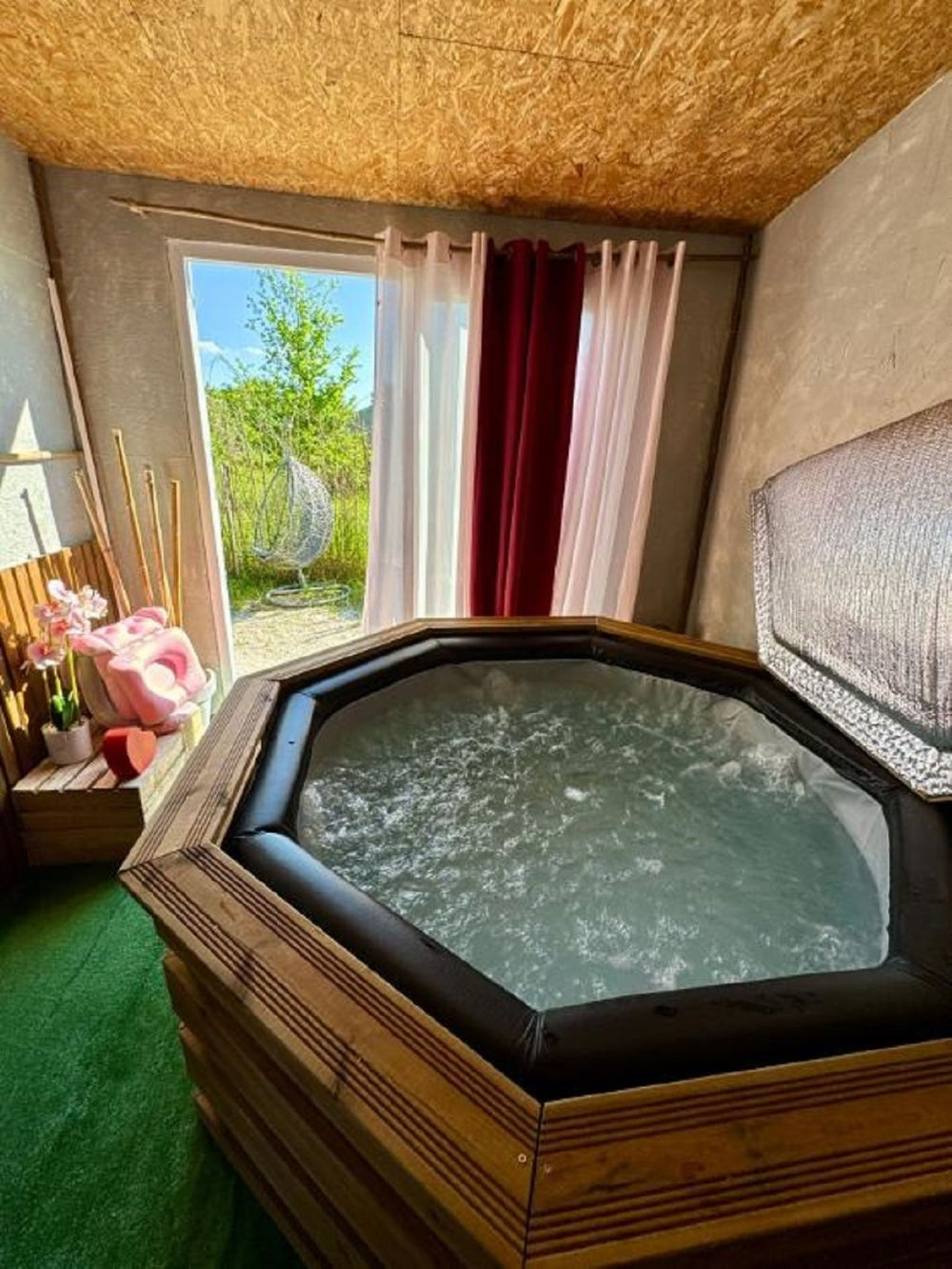 Spa privatif6 de Hébergement Cocooning avec Spa Le Refuge Zen
