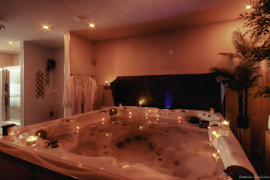 Love room L'arbre dorée à Haut Valromey — vue principale