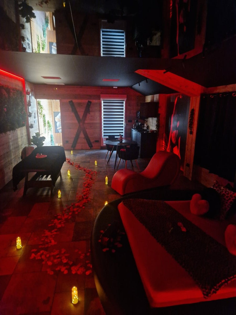 Love Room Tentation - Love’nSpa - weekend en amoureux, love rooms avec spa ou jacuzzi privatif