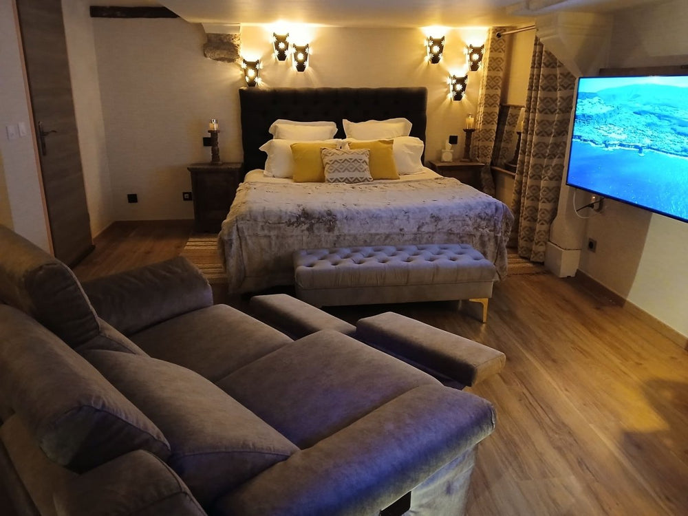 Manoir du Grand Chêne - Suite Celtique - Love’nSpa - weekend en amoureux, love rooms avec spa ou jacuzzi privatif13 de Manoir du Grand Chêne - Suite Celtique
