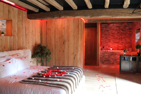 Nature & Love - La maison Love - Love’nSpa - weekend en amoureux, love rooms avec spa ou jacuzzi privatif