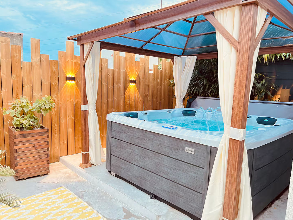 NOVELIA • Loveroom Chic avec Spa & Piscine • 15 min Toulouse - Love’nSpa - weekend en amoureux, love rooms avec spa ou jacuzzi privatif11 de NOVELIA • Loveroom Chic avec Spa & Piscine • 15 min Toulouse
