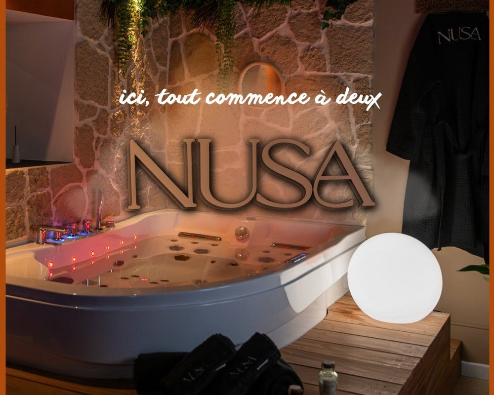 NUSA, Love Room Bali avec Jacuzzi & Cinéma Privé - Love’nSpa - weekend en amoureux, love rooms avec spa ou jacuzzi privatif1 de NUSA, Love Room Bali avec Jacuzzi & Cinéma Privé
