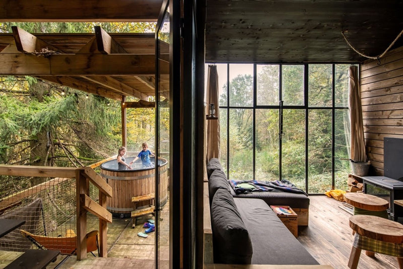 Nutchel Cosy Cabins - Love’nSpa - weekend en amoureux, love rooms avec spa ou jacuzzi privatif4 de Nutchel Cosy Cabins - Classique avec bain nordique
