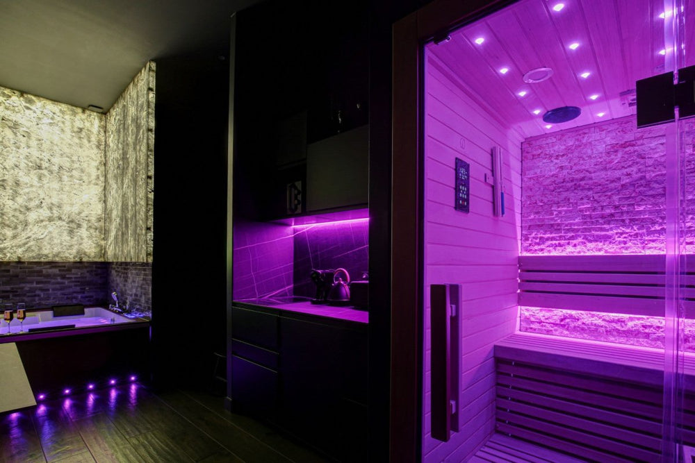Ombreez - Balnéo - Sauna - Clim - Love’nSpa - weekend en amoureux, love rooms avec spa ou jacuzzi privatif1 de Ombreez - Balnéo - Sauna - Clim

