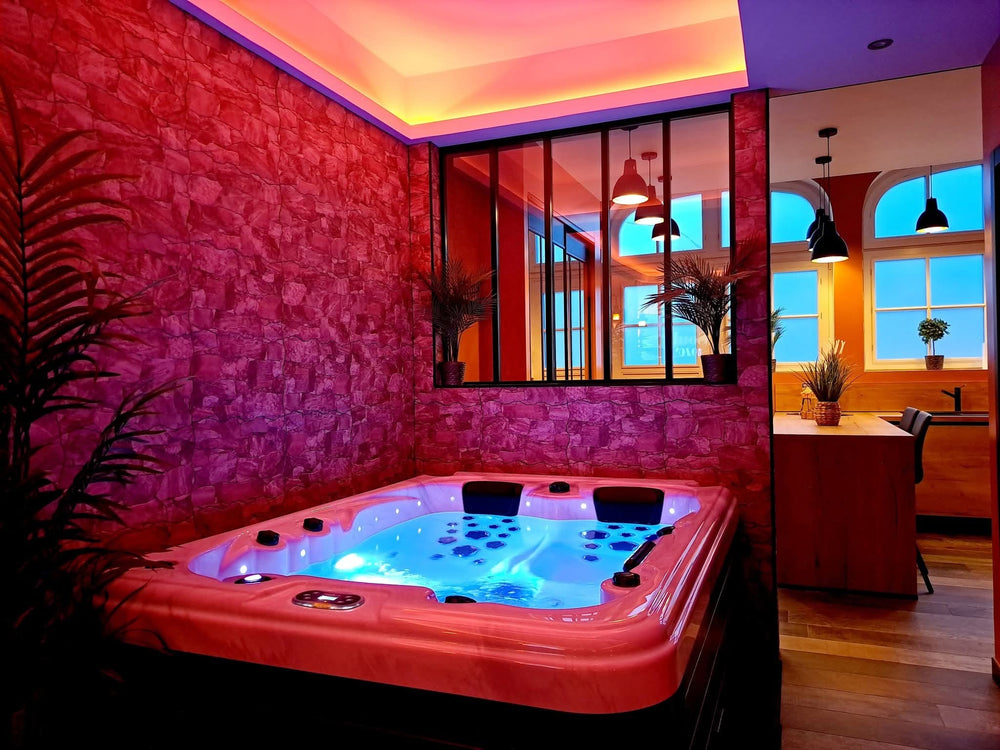 Ospaloft Arras, SPA et loft à Arras - Love’nSpa - weekend en amoureux, love rooms avec spa ou jacuzzi privatif1 de Ospaloft Arras, SPA et loft à Arras
