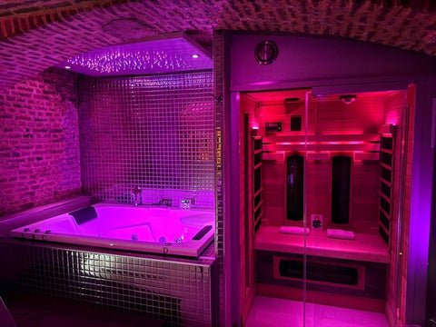 Private room 40 - Love’nSpa - weekend en amoureux, love rooms avec spa ou jacuzzi privatif