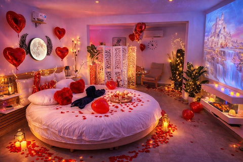 Romantic Room Alexis - Love’nSpa - weekend en amoureux, love rooms avec spa ou jacuzzi privatif