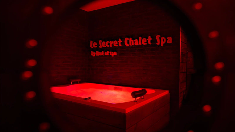 Secret Chalet Spa - Caluire - et - Cuire - Love’nSpa - weekend en amoureux, love rooms avec spa ou jacuzzi privatif