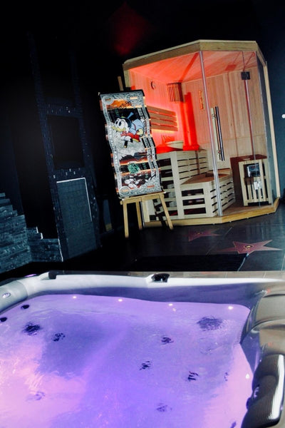 Suite 47 SPA - Ciné - Love’nSpa - weekend en amoureux, love rooms avec spa ou jacuzzi privatif