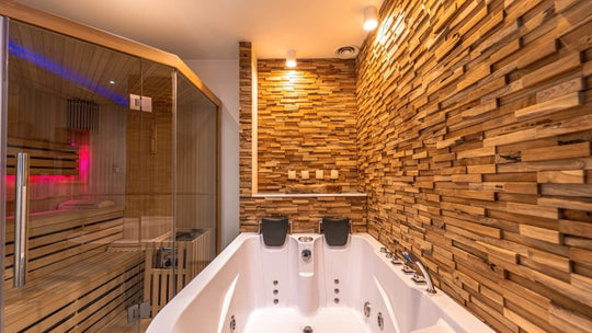Suite 47 SPA - Wood - Love’nSpa - weekend en amoureux, love rooms avec spa ou jacuzzi privatif