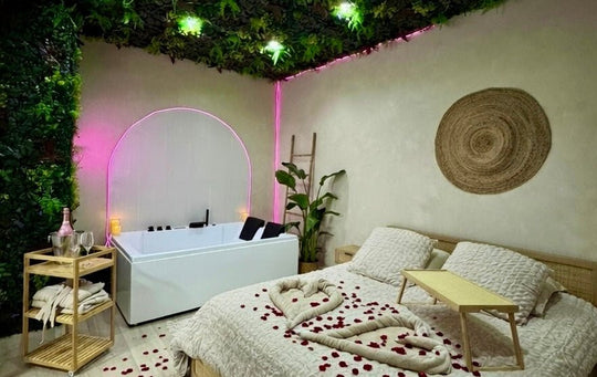 Suite Bali Love - Love’nSpa - weekend en amoureux, love rooms avec spa ou jacuzzi privatif