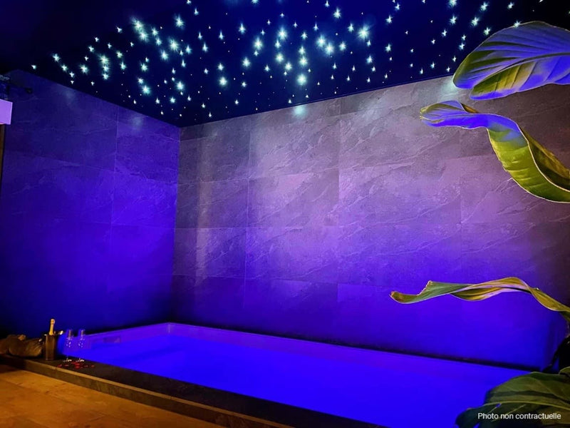 Suite Baobab by Le Clos des Thermes - Love’nSpa - weekend en amoureux, love rooms avec spa ou jacuzzi privatif