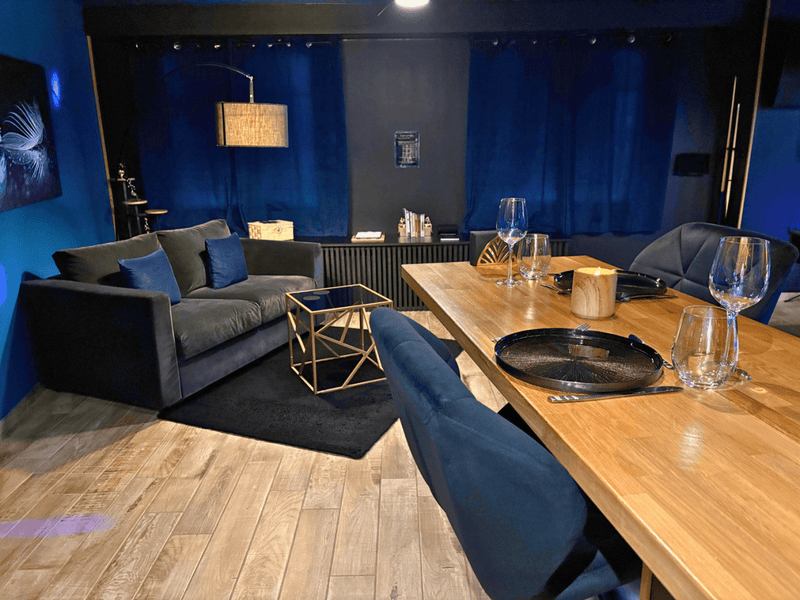 Suite Cléopâtre - Doux Bleu Jeux - Love’nSpa - weekend en amoureux, love rooms avec spa ou jacuzzi privatif2 de Suite Cléopâtre - Doux Bleu Jeux
