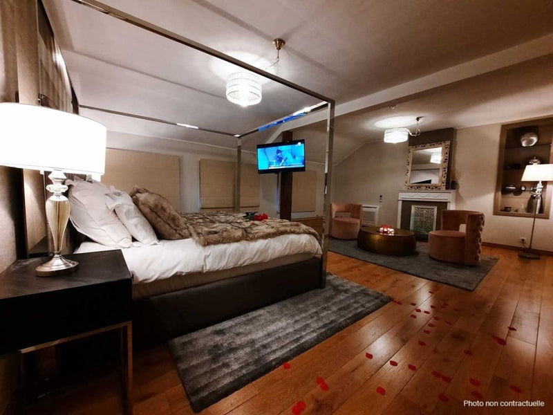 Suite Le Loft by Le Clos des Thermes - Love’nSpa - weekend en amoureux, love rooms avec spa ou jacuzzi privatif