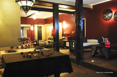 Suite Sultane by Le Clos des Thermes - Love’nSpa - weekend en amoureux, love rooms avec spa ou jacuzzi privatif