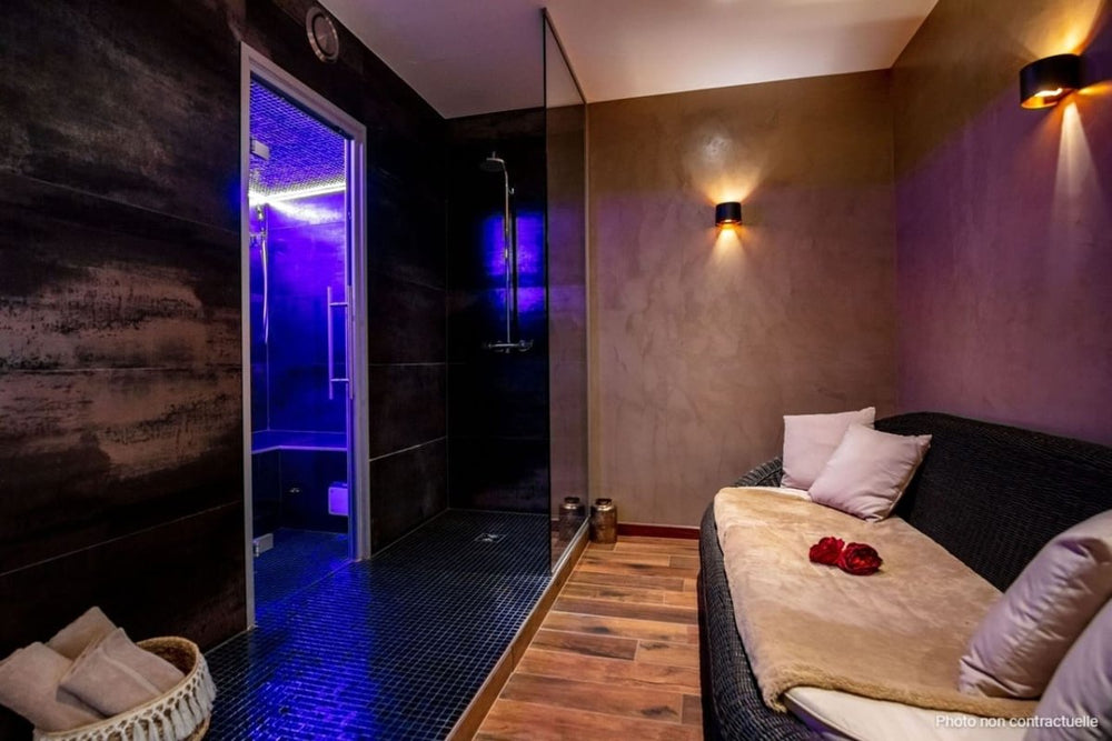 Suite Zanzibar by Le Clos des Thermes - Love’nSpa - weekend en amoureux, love rooms avec spa ou jacuzzi privatif14 de Suite Zanzibar by Le Clos des Thermes
