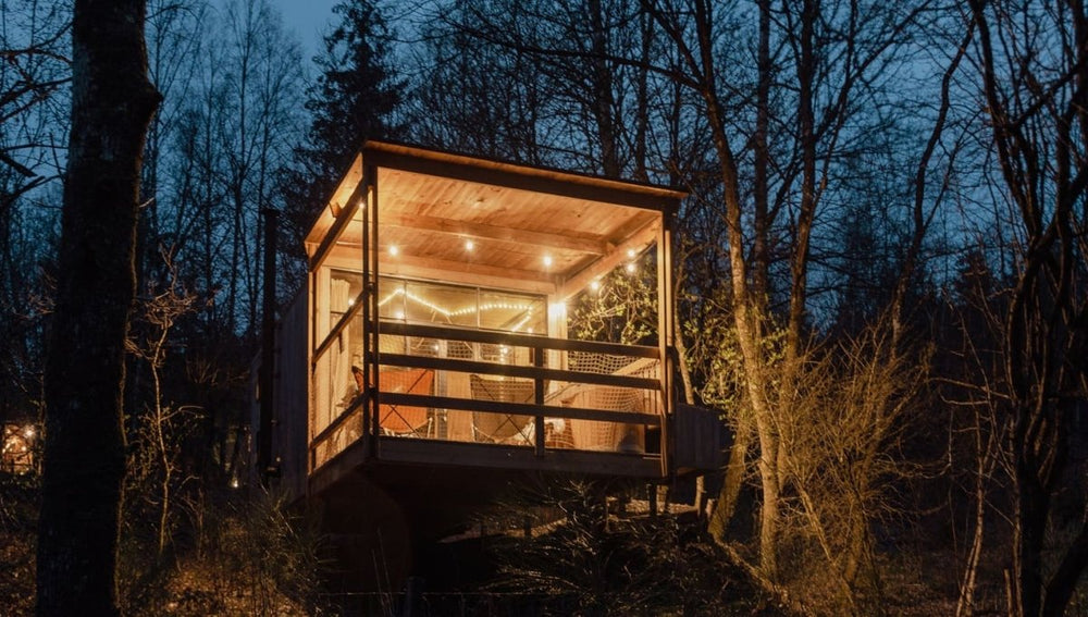 Sweet avec Bain Nordique - Love’nSpa - weekend en amoureux, love rooms avec spa ou jacuzzi privatif1 de Nutchel Cosy Cabins - Sweet avec Bain Nordique
