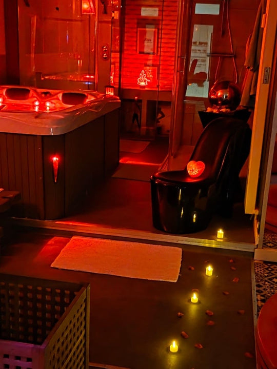 The spa by elle et lui - Mouscron - Love’nSpa - weekend en amoureux, love rooms avec spa ou jacuzzi privatif