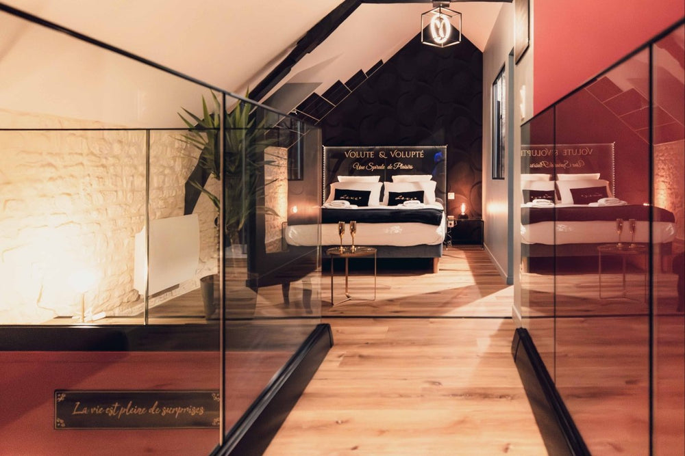 Volute & Volupté - Love’nSpa - weekend en amoureux, love rooms avec spa ou jacuzzi privatif6 de Volute & Volupté

