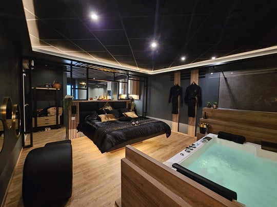 Aérogites Chambley - Love’nSpa - weekend en amoureux, love rooms avec spa ou jacuzzi privatif