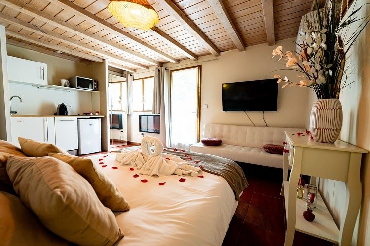 Au Temps des Cerises - L'Abricotier - Love’nSpa - weekend en amoureux, love rooms avec spa ou jacuzzi privatif3 de Au Temps des Cerises - L'Abricotier
