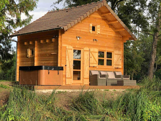 Chalet Spa des Etangs de la Palombière - Love’nSpa - weekend en amoureux, love rooms avec spa ou jacuzzi privatif