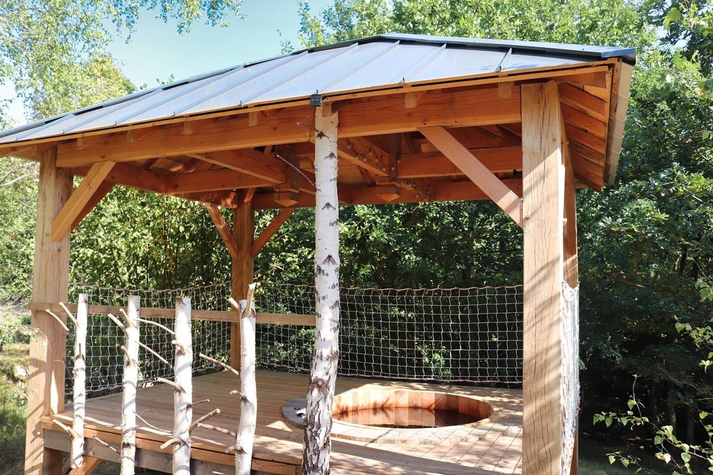 Écrin D'Auvergne - Lodge SPA QUIETUDE - Love’nSpa - weekend en amoureux, love rooms avec spa ou jacuzzi privatif8 de Écrin D'Auvergne - Lodge SPA QUIETUDE
