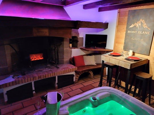 Gite à la ferme - Spa privé - Love’nSpa - weekend en amoureux, love rooms avec spa ou jacuzzi privatif