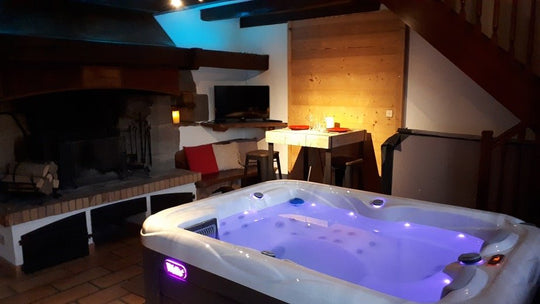 Gite à la ferme - Spa privé - Love’nSpa - weekend en amoureux, love rooms avec spa ou jacuzzi privatif