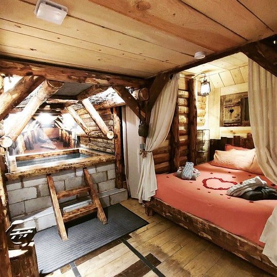 Gîte La Patte Nordic - La Mine de Buck & Spa - Love’nSpa - weekend en amoureux, love rooms avec spa ou jacuzzi privatif