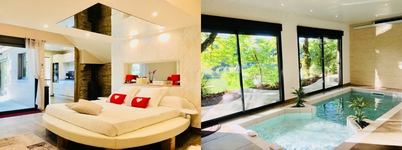 Gîte Le Cocon - Love’nSpa - weekend en amoureux, love rooms avec spa ou jacuzzi privatif