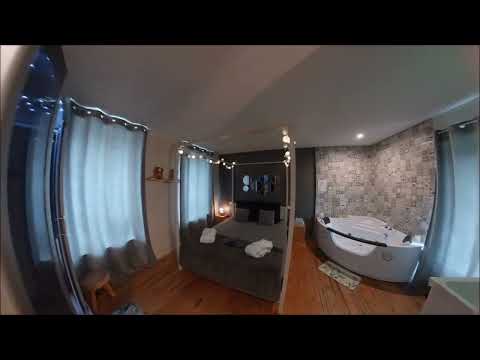 Location chambre avec Spa Jacuzzi privatif pour week end en amoureux en Bretagne - L’Escale Dinard - L'Escale Balnéo - Love’nSpa8 de L’Escale Dinard - L'Escale Balnéo
